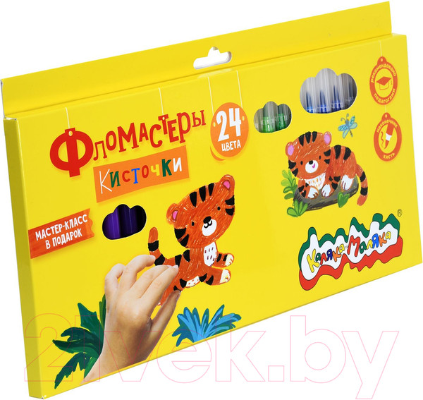 Изображение товара Фломастеры Каляка-Маляка ФККМ24 (24цв)