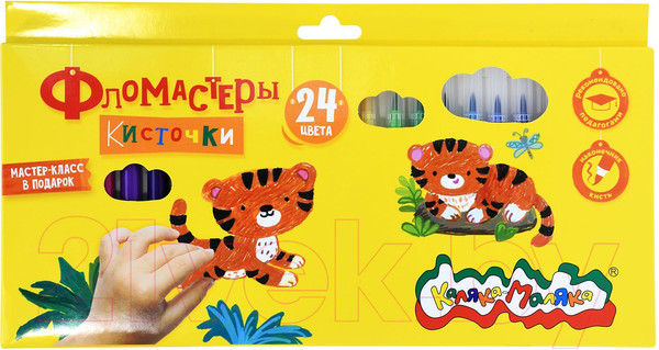 Изображение товара Фломастеры Каляка-Маляка ФККМ24 (24цв)