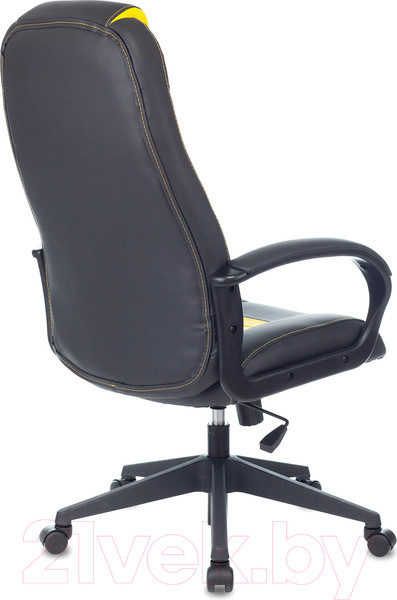 Изображение товара Кресло геймерское Бюрократ Zombie Viking-8 (экокожа черный/желтый)