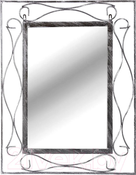 Изображение товара Зеркало Dudo ВЕ-2-2 (черный/серебристый)