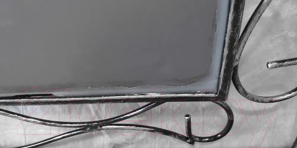 Изображение товара Зеркало Dudo ВЕ-2-2 (черный/серебристый)