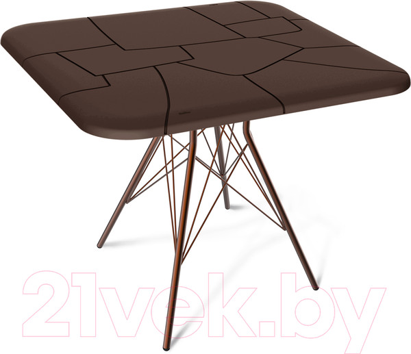 Изображение товара Столешница для стола Sheffilton SHT-TT30 83/83 (коричневый пластик)