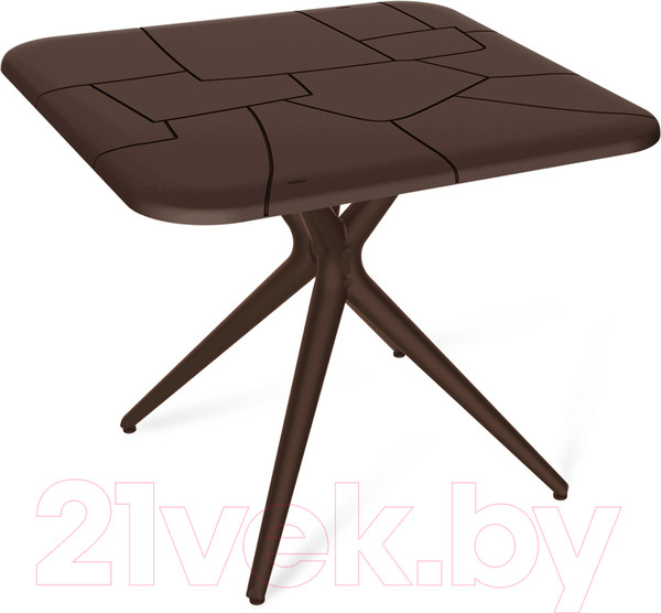 Изображение товара Столешница для стола Sheffilton SHT-TT30 83/83 (коричневый пластик)
