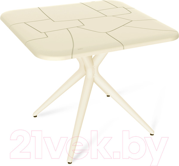 Изображение товара Столешница для стола Sheffilton SHT-TT30 83/83 (бежевый RAL1013/пластик)