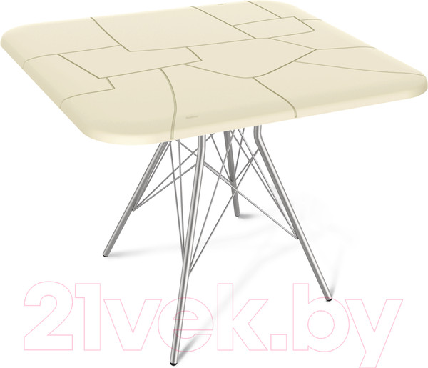 Изображение товара Столешница для стола Sheffilton SHT-TT30 83/83 (бежевый RAL1013/пластик)