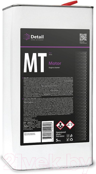 Изображение товара Очиститель двигателя Detail Motor / DT-0136 (5л)