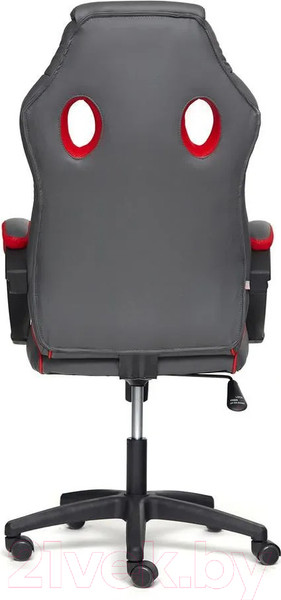 Изображение товара Кресло геймерское Tetchair Racer Gt кожзам/ткань (металлик/красный)