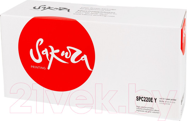 Изображение товара Картридж Sakura Printing SASPC220EY