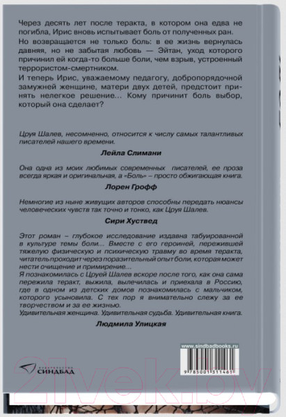 Изображение товара Книга Sindbad Боль (Шалев Цруя)