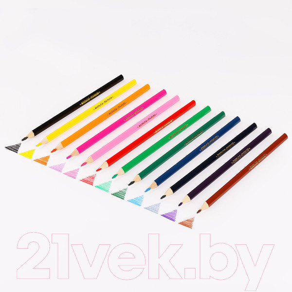 Изображение товара Набор цветных карандашей Мульти-пульти Енот в Испании / CP_10754 (12 цветов)