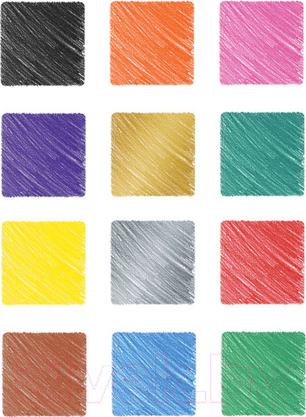 Изображение товара Набор цветных карандашей Мульти-пульти Енот в космосе / CP_29296 (12 цветов)