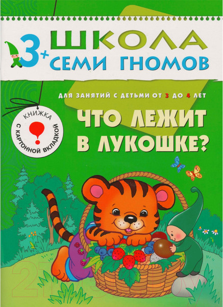 Изображение товара Развивающая книга Мозаика-Синтез Четвертый год обучения. Что лежит в лукошке / МС00248 (Денисова Д.)
