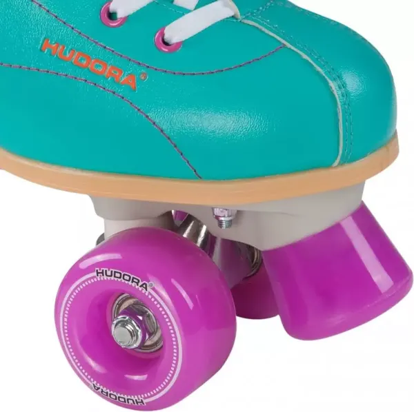 Изображение товара Роликовые коньки Hudora Rollschuh Roller Disco / 13187 (р.41, зеленый/лиловый)