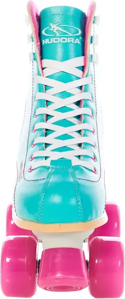 Изображение товара Роликовые коньки Hudora Rollschuh Roller Disco / 13187 (р.41, зеленый/лиловый)