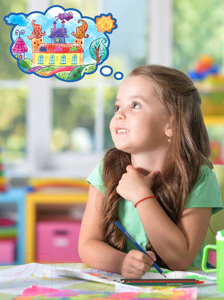 Изображение товара Набор акварельных карандашей Мульти-пульти Невероятные приключения / CP_41151 (24 цвета)