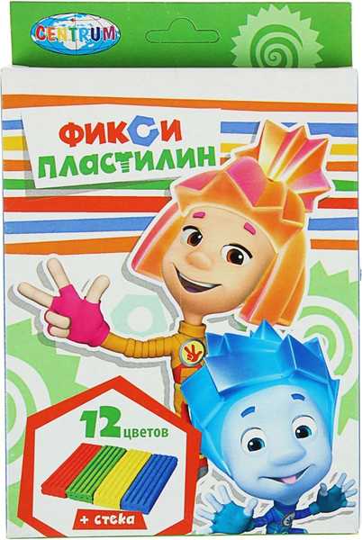 Изображение товара Пластилин Centrum 86404 (12цв)