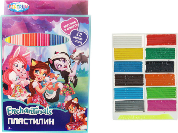 Изображение товара Пластилин Centrum 88617 (12цв)