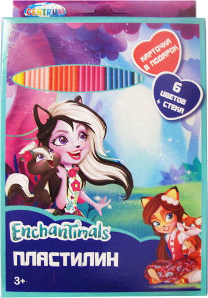 Изображение товара Пластилин Centrum 88615 (6цв)