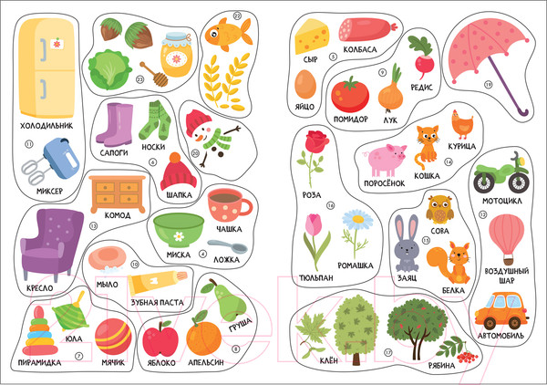 Изображение товара Развивающая книга Мозаика-Синтез Школа Семи Гномов. Окружающий мир 1+ / МС12078