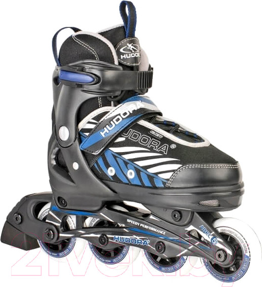 Изображение товара Роликовые коньки Hudora Inline Skates Leon Gr / 28236 (р-р 33-36, Schwarz/синий)