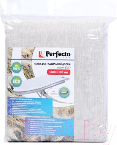 Изображение товара Чехол для гладильной доски Perfecto Linea Eco 42-007060 (лен с подложкой)