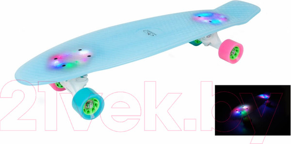 Изображение товара Пенни борд Hudora Skatebaord Retro Eisglow 27 / 12144