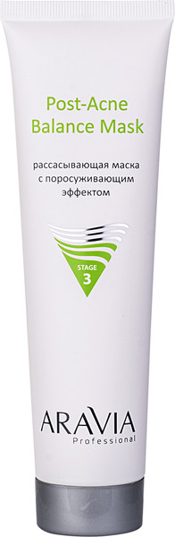 Изображение товара Маска для лица кремовая Aravia Professional Рассасывающая с поросуживающим эффектом (100мл)