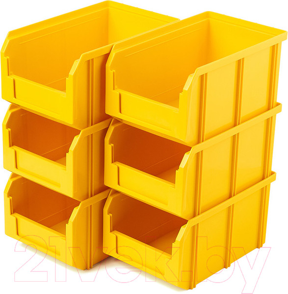 Изображение товара Набор лотков для метизов Стелла-техник V-2-К6 (6шт, желтый)
