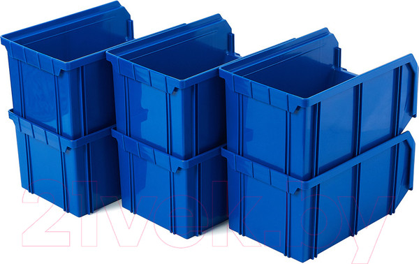 Изображение товара Набор лотков для метизов Стелла-техник V-2-К6 (6шт, синий)
