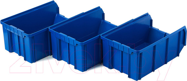 Изображение товара Набор лотков для метизов Стелла-техник V-3-К3 (3шт, синий)