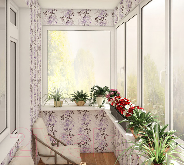 Изображение товара Панель ПВХ Sanrelia Стандарт New Желание-203/2 (2500x250x7мм)