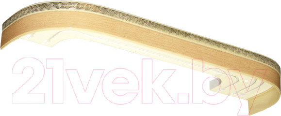 Изображение товара Карниз для штор LEGRAND Галант Neo Греция 1.6 / 48067452 (ясный дуб)