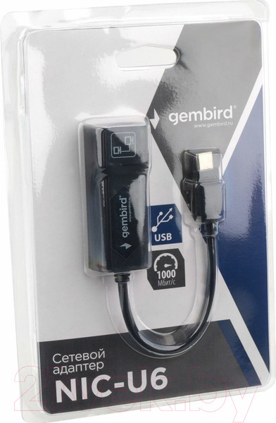 Изображение товара Сетевой адаптер Gembird NIC-U6