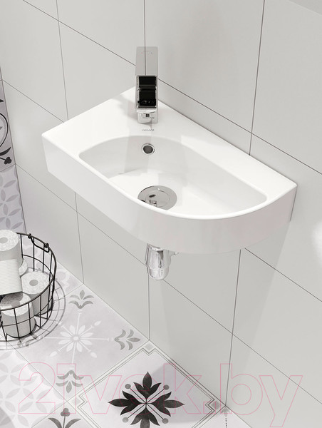 Изображение товара Умывальник со смесителем Cersanit Cameo 45 / 63405 + 63030