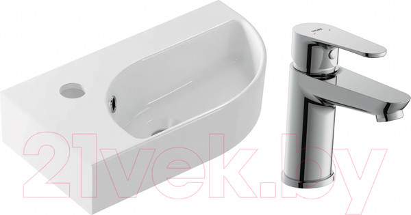 Изображение товара Умывальник со смесителем Cersanit Cameo 45 / 63405 + 63030