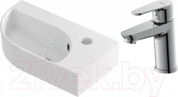 Изображение товара Умывальник со смесителем Cersanit Cameo 45 / S-UM-CAM45/1-w + 63030