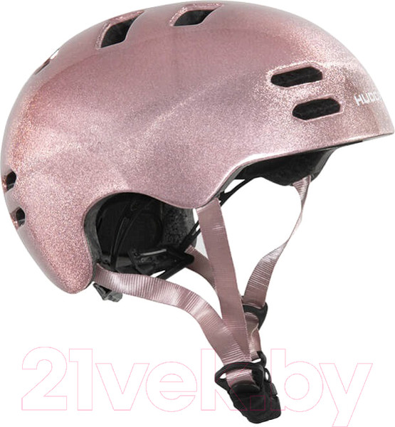 Изображение товара Защитный шлем Hudora Skaterhelm Reflect / 84174 (L, розовый)