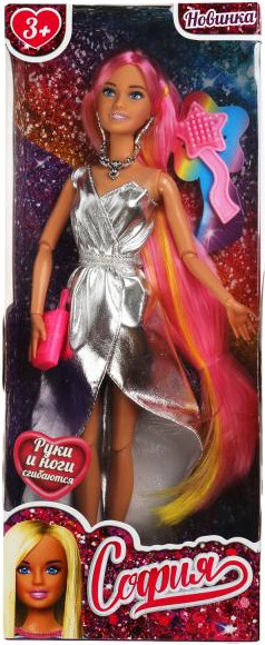 Изображение товара Кукла с аксессуарами Карапуз София / 66001-F9-S-BB