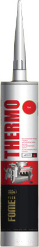 Изображение товара Герметик силиконовый Fome Flex Thermo / 01-4-2-006 (300мл, красный)