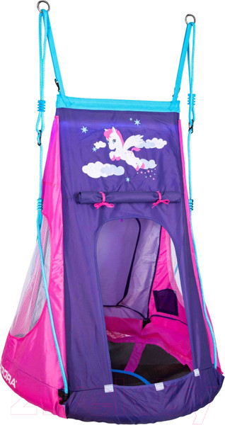 Изображение товара Качели Hudora 90 с палаткой Pony LED / 72149