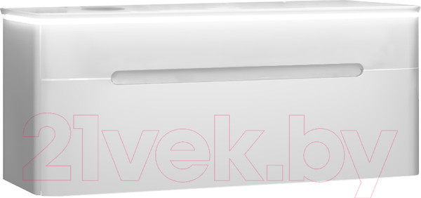 Изображение товара Тумба под умывальник Jorno Shine 90 / Shi.01.90/P/W (подвесная)