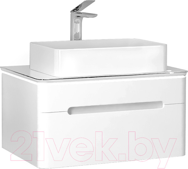 Изображение товара Тумба под умывальник Jorno Shine 75 / Shi.01.75/P/W (подвесная)