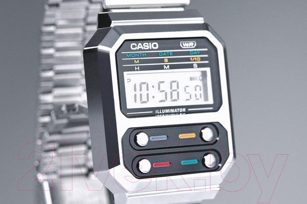 Изображение товара Часы наручные унисекс Casio A-100WE-1A