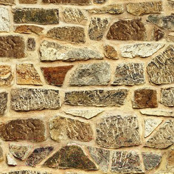 Изображение товара Панель ПВХ Декоруст Стандарт New Каменная кладка-619 (2500x250x7мм)