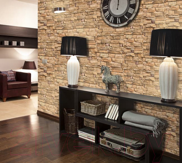 Изображение товара Панель ПВХ Декоруст Стандарт New Камень-1-344 (2500x250x7мм)