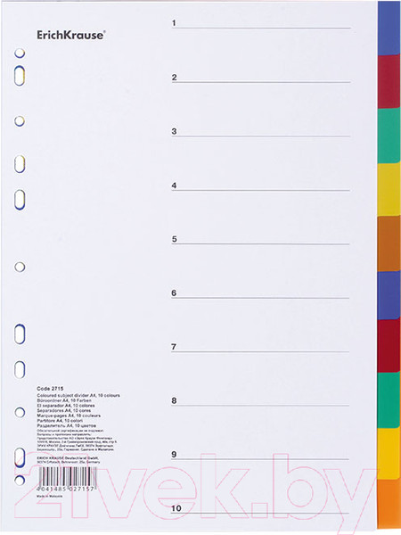 Изображение товара Разделитель документов Erich Krause 55904