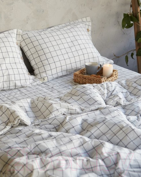 Изображение товара Комплект постельного белья Этель Клетка / 4627812