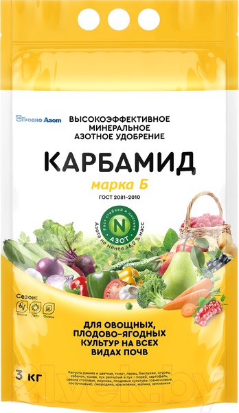Удобрение No Brand Универсальное карбамид марка Б (3кг)