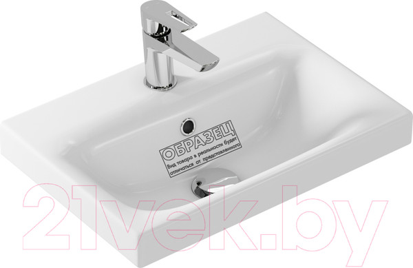 Изображение товара Умывальник со смесителем Cersanit Moduo 50 Slim / S-UM-MOD50SL/1 + 63034