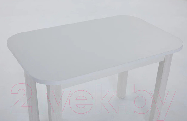 Изображение товара Обеденный стол Senira Р-02.06 (белый матовый/белый)